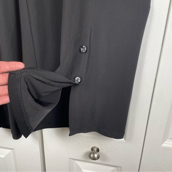 Cover Charge Pull on Wide Leg Pants Women’s XL Black 24” Inseam Goth Relaxed Fit - Picture 6 of 12